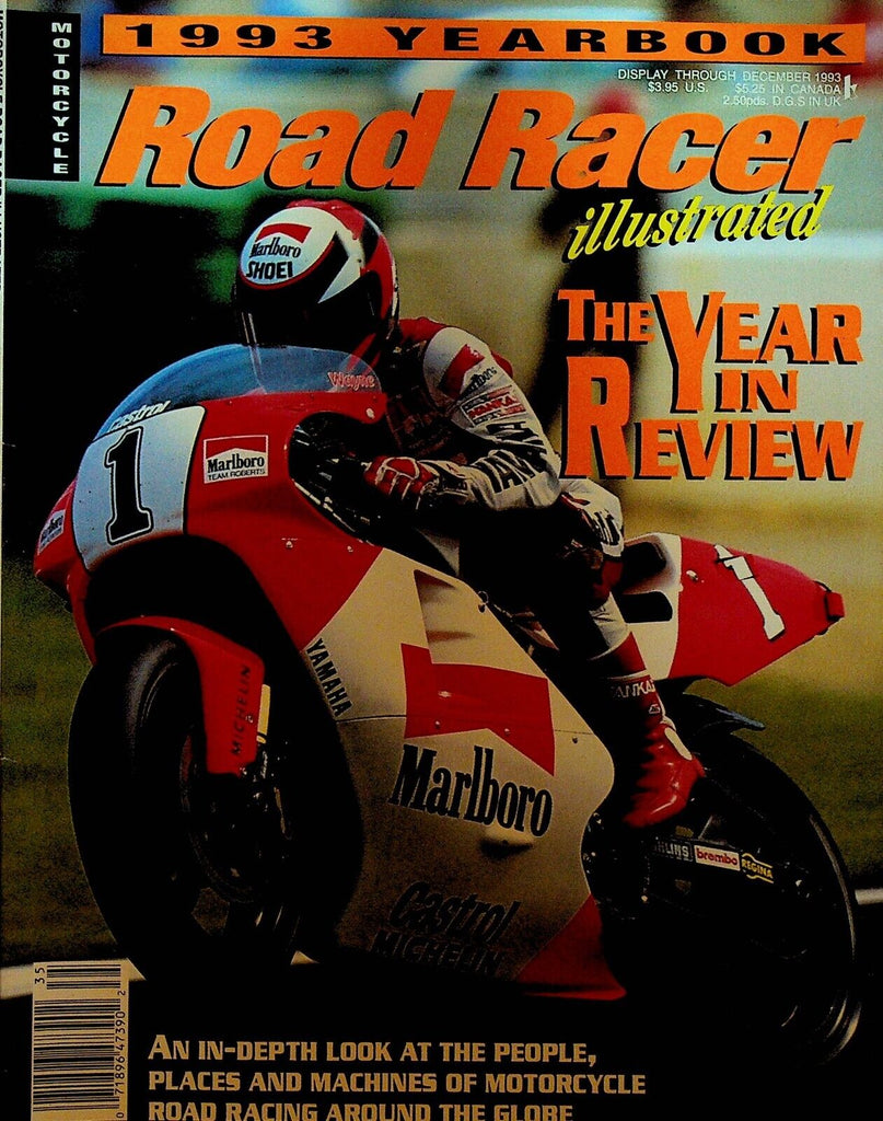 Road Racer Illustrated Magazine 1993 Yearbook Motorcycle Scott Russell