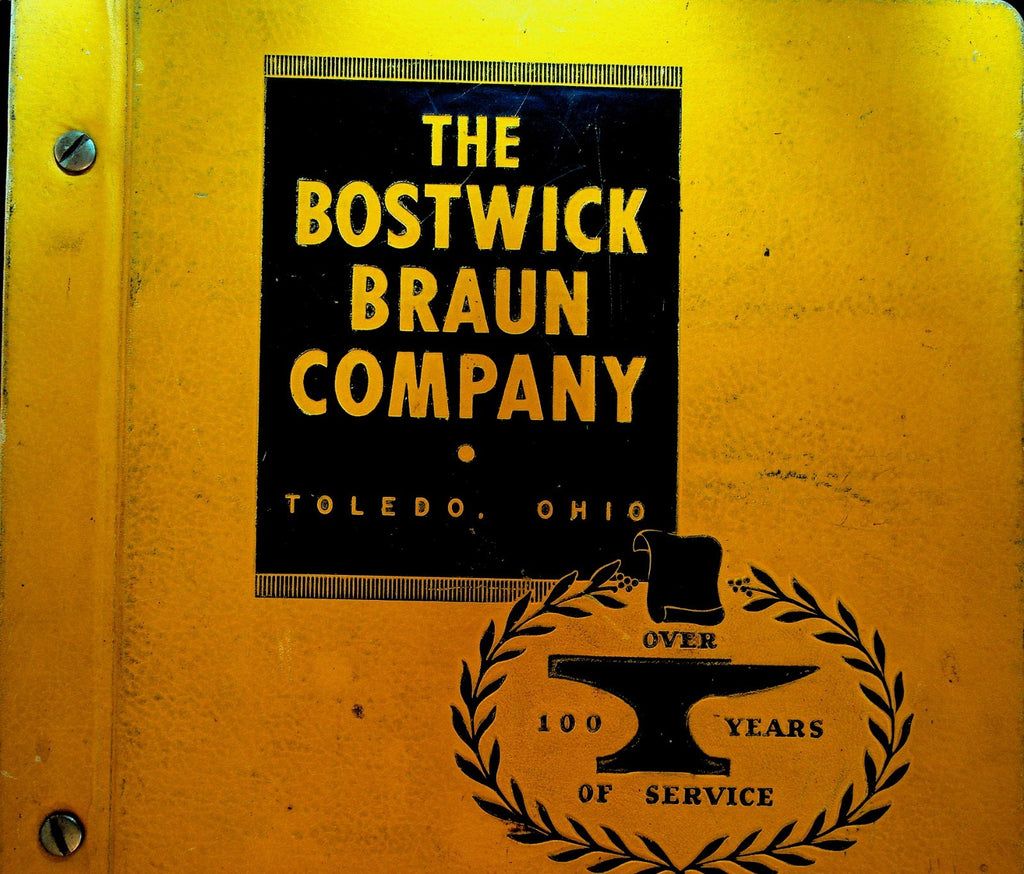 Bostwick Braun Company Catalog 1961 Toledo Ohio Tools Asbestos0