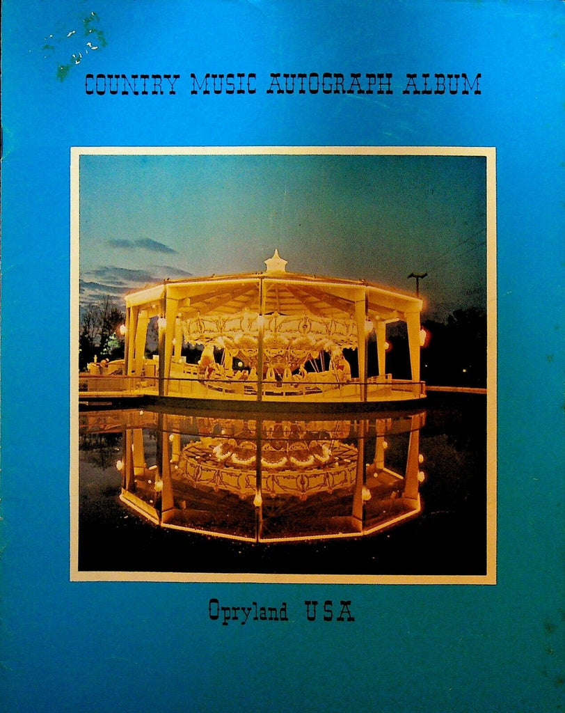 Country Music Autograph Album Opryland USA 1960s Loretta Lynn Tex Ritter