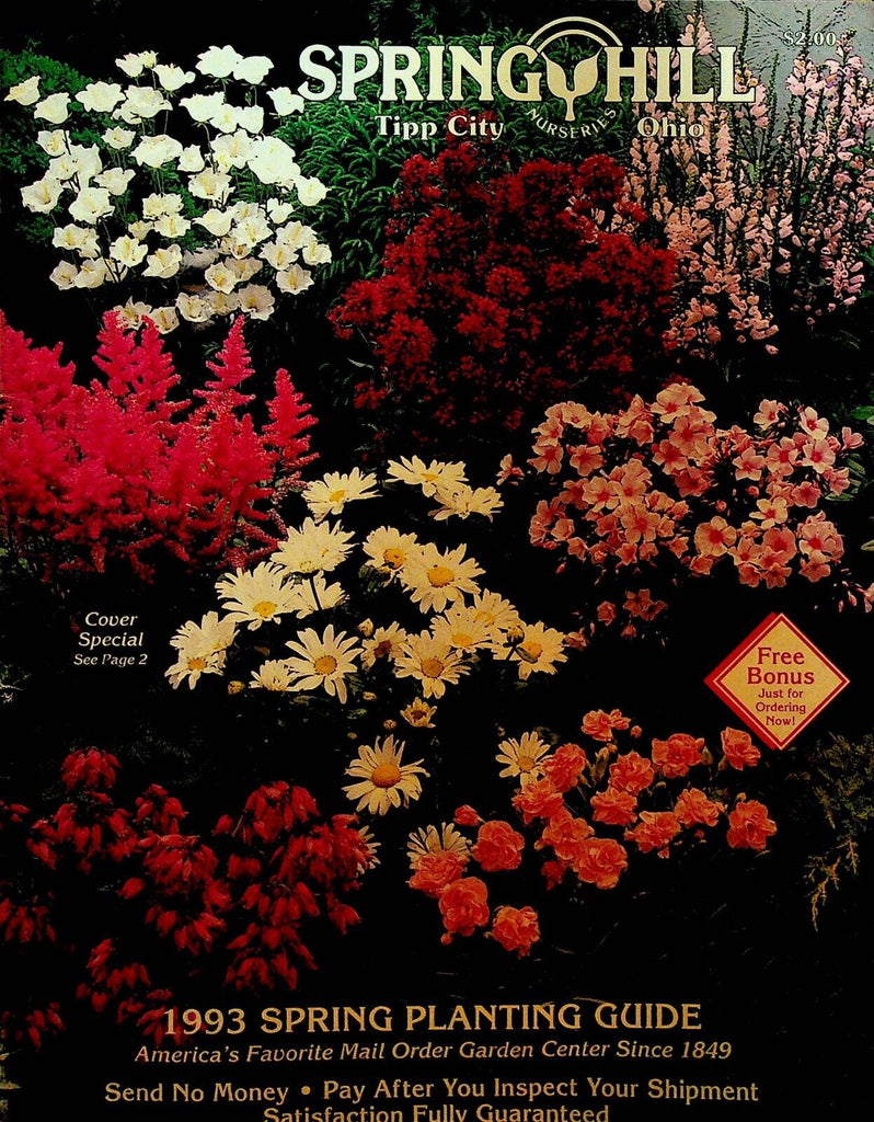 Spring Hill Catalog Tipp City Ohio Flower 1993 Spring Planting Guide