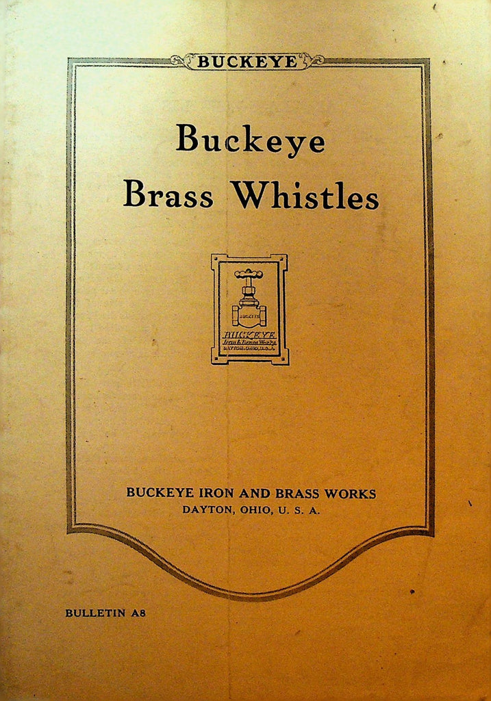 Buckeye Brass Whistles 1920s Brochure Dayton Ohio0