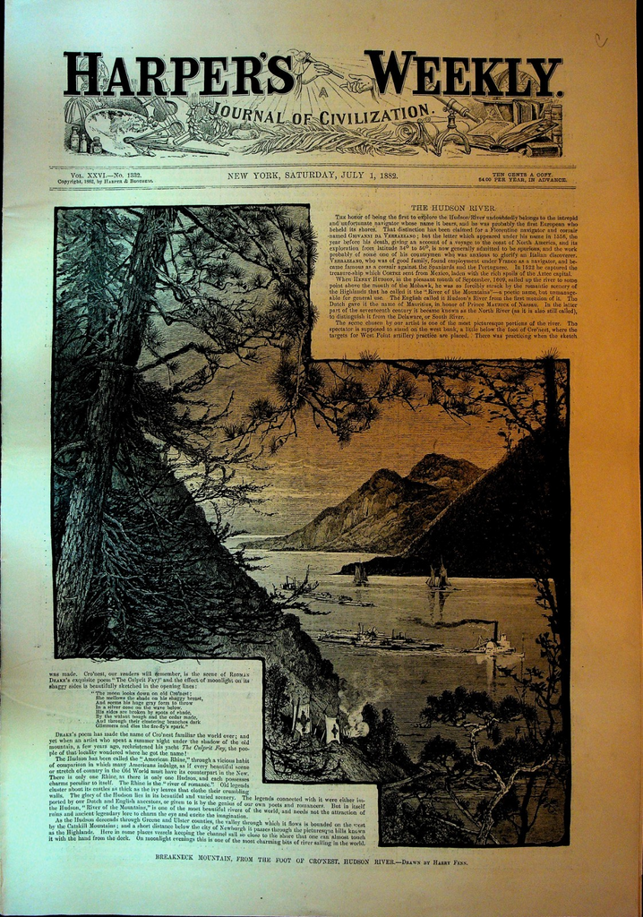 Harper's Weekly July 1 1882 Ireland Anthony Trollope Pittsburgh Egypt Thos Nast0
