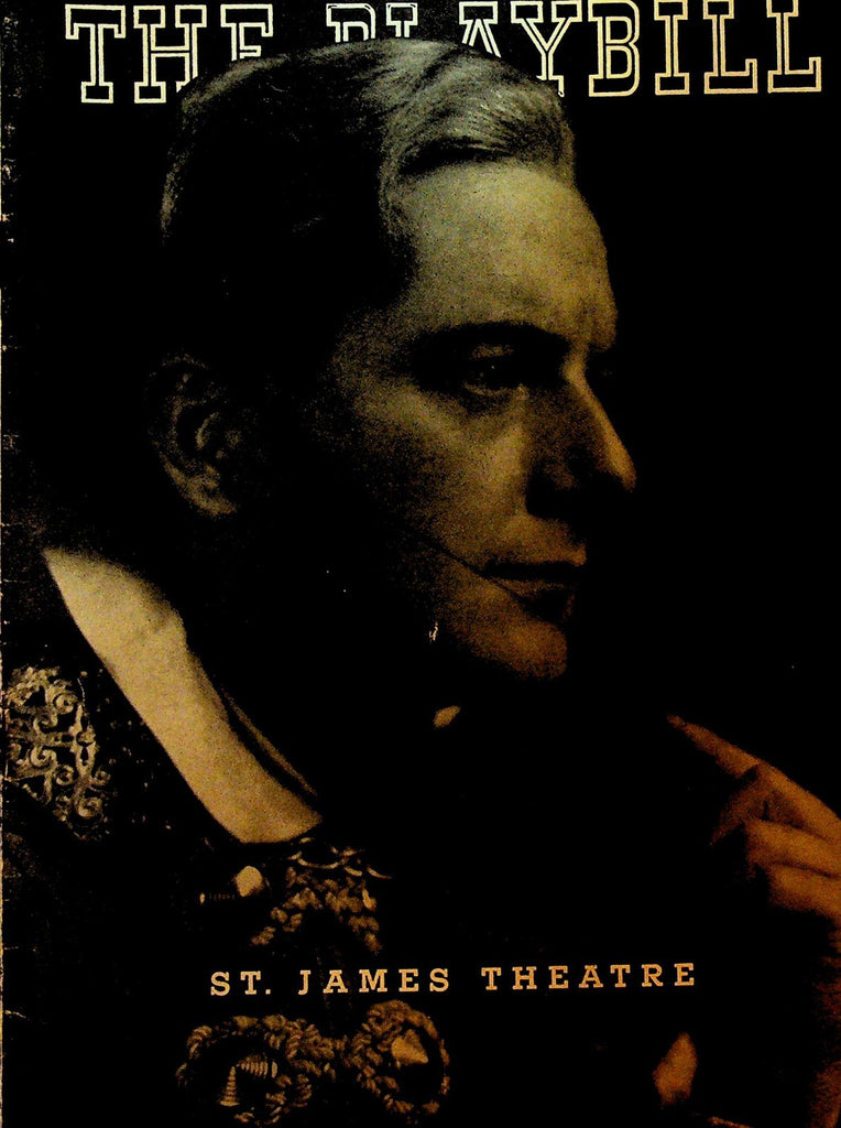 Hamlet Playbill October 24 1938 Maurice Evans Donald Cameron Wesley Addy0