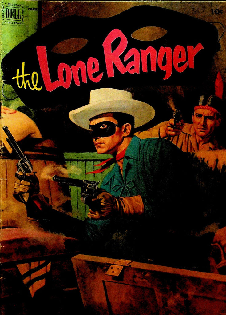 The Lone Ranger 45 Dell Comics 1952 Tonto0