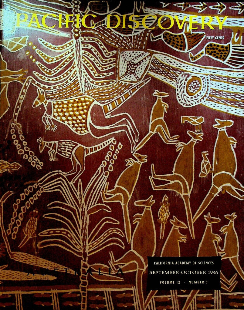 Pacific Discovery Magazine September 1956 Australia Aborigine Eucalypt Marsupial