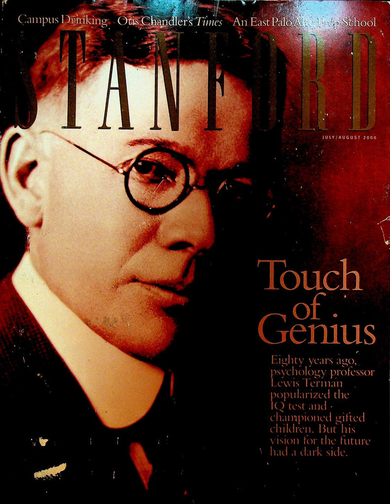 Stanford Magazine July 2000 Lewis Terman Chris Bischof Otis Chandler0