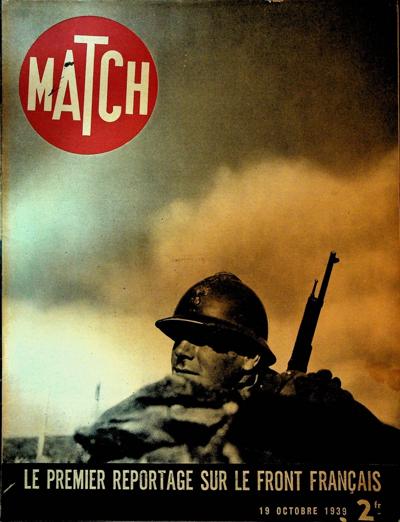 Match Magazine October 19 1939 WWII Adolf Hitler The Little King George Simenon
