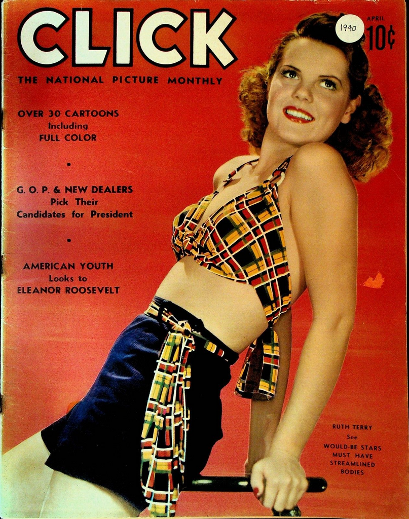 Click April 1940 WWII Ruth Terry Jack Whitney Jimmy Kelly Elizabeth Ryan0