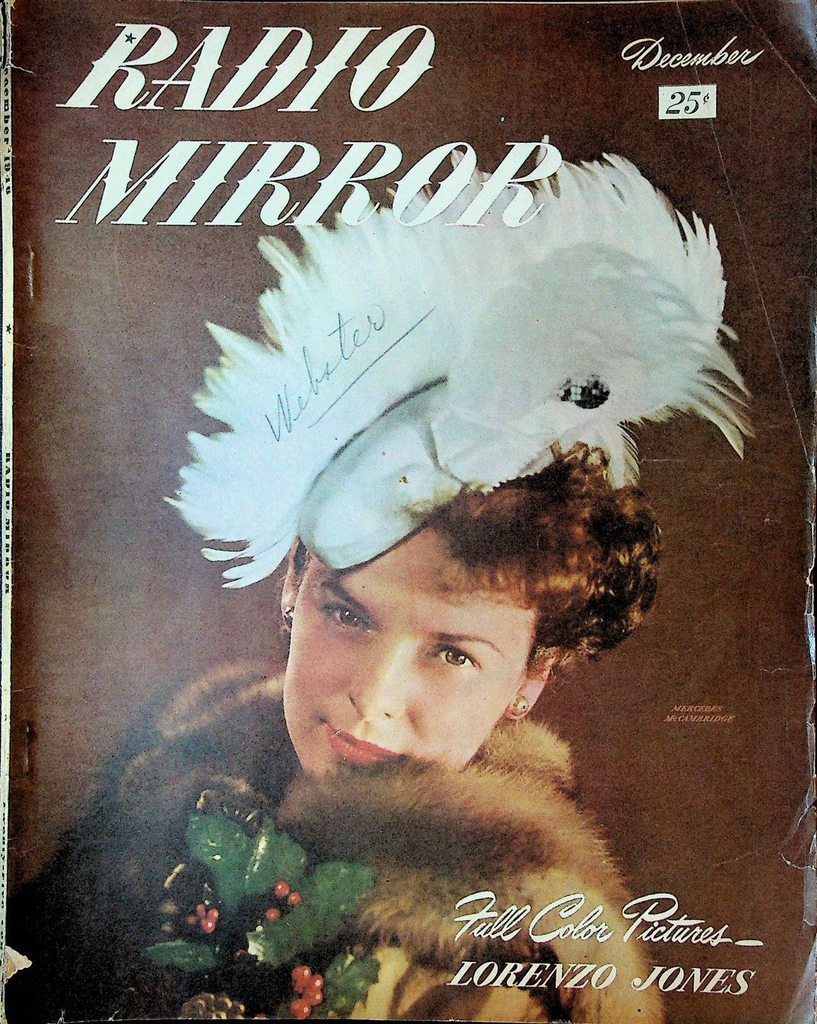 Radio Mirror December 1946 Bing Crosby Mercedes McCambridge Lorenzo Jones0