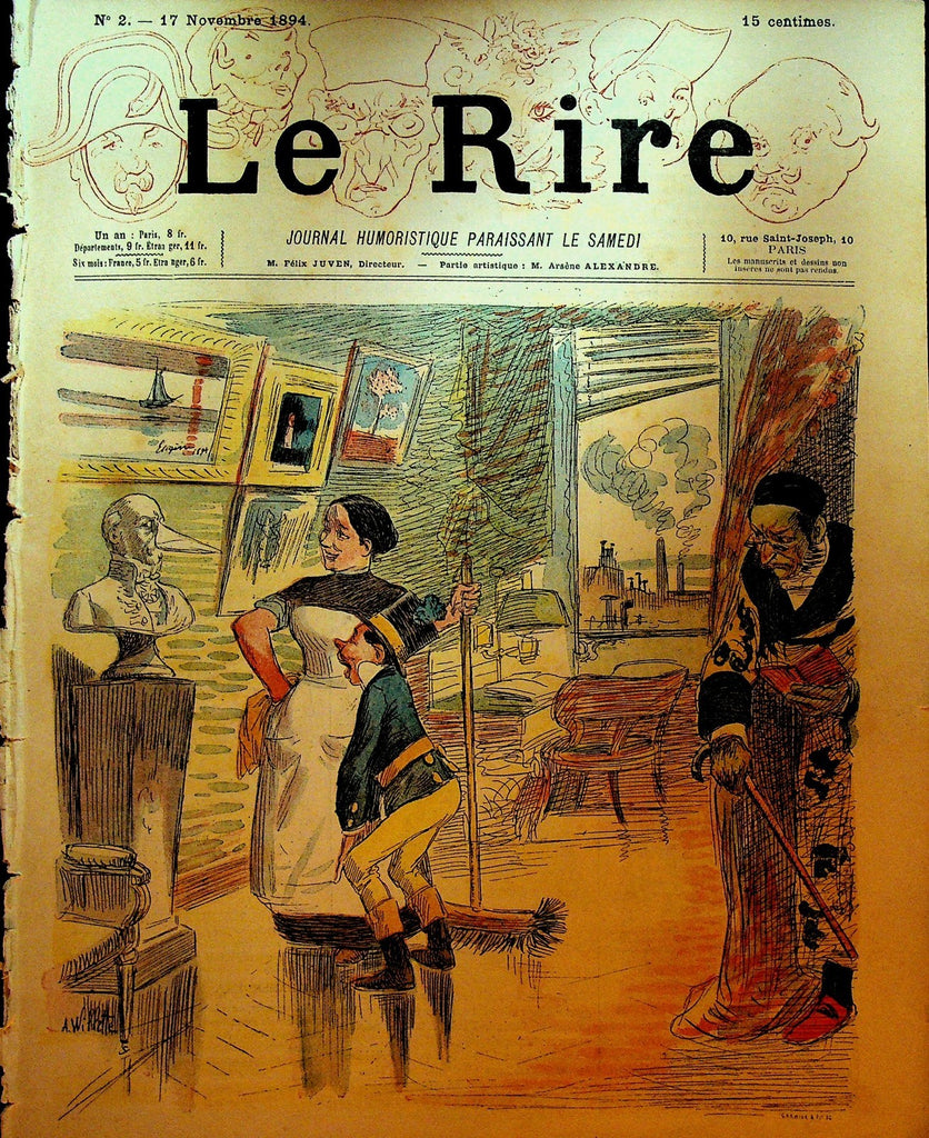 La Rire French Humor Magazine 2 November 17 18940