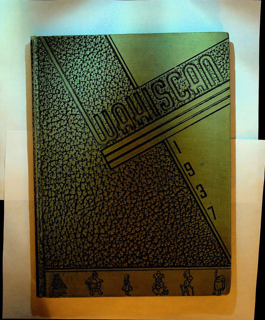 Wahiscan Yearbook 1937 Wausau High School Wisconsin0