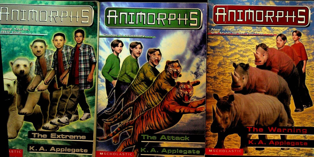 Animorphs Children Series Lot of 6 KA Applegate