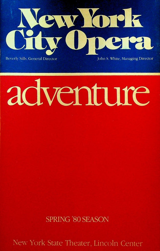 Don Giovanni New York City Opera Playbill March 6 1980 Samuel Ramey0