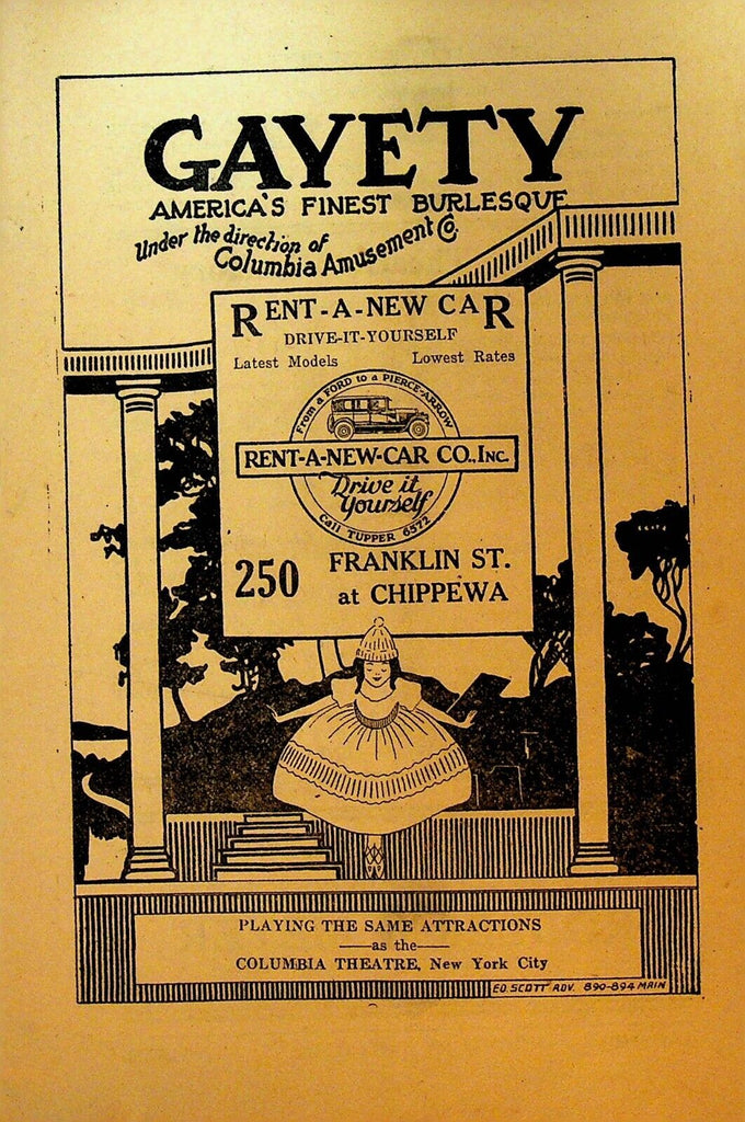 White Cargo Playbill March 7 1927 Christine Cooper Edward Hudson Joseph Forte