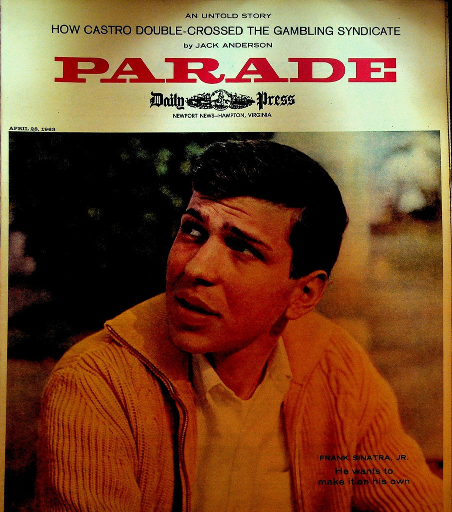 Parade Magazine April 28 1963 Frank Sinatra Jr Kentucky Derby King Saud Arabia0