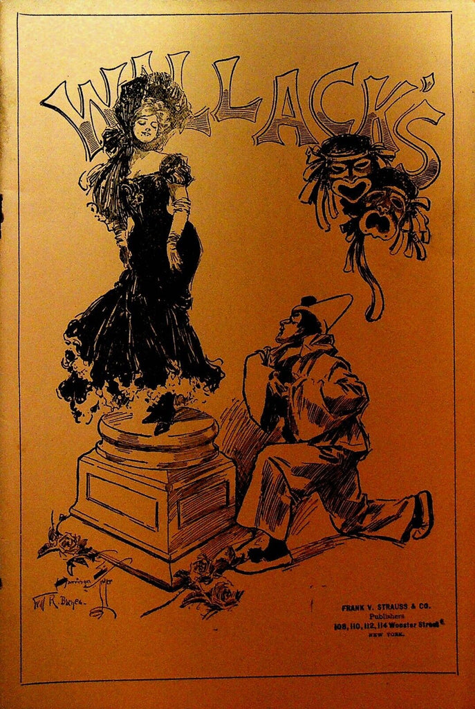 The Squaw Man Playbill December 18 1905 William Faversham Baco White