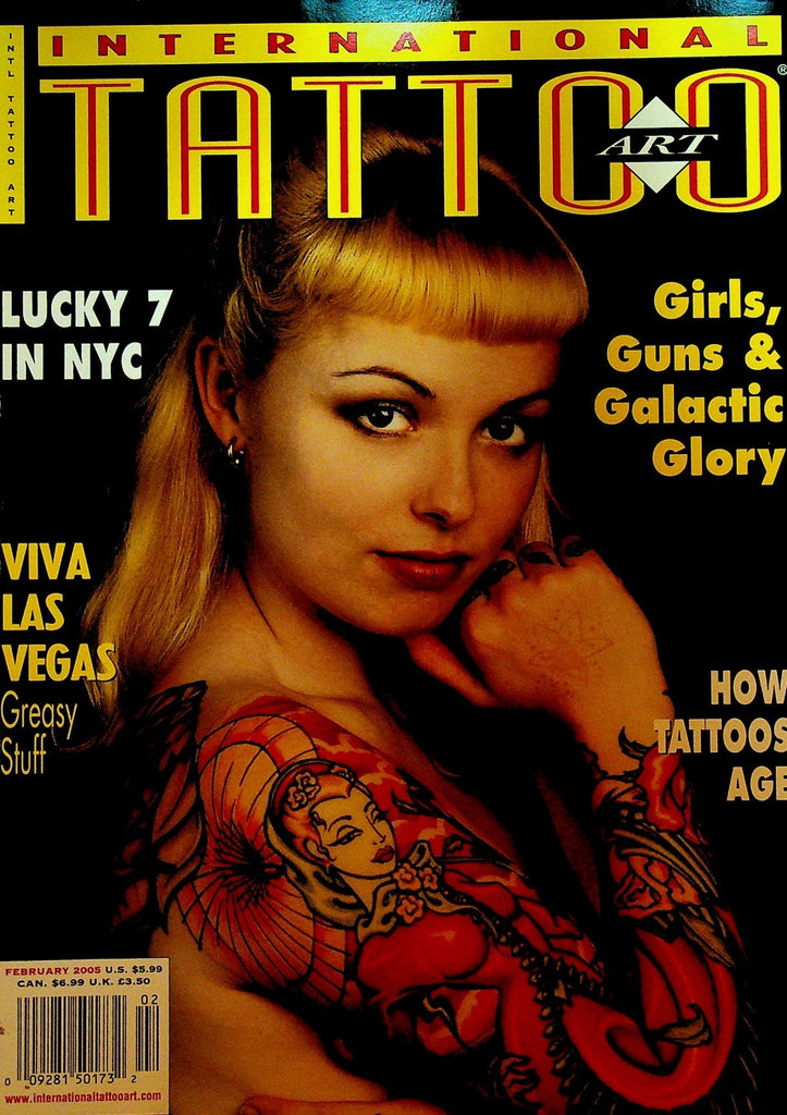 International Tattoo Art February 2005 Andrew Bawidamann David Newman Stump0