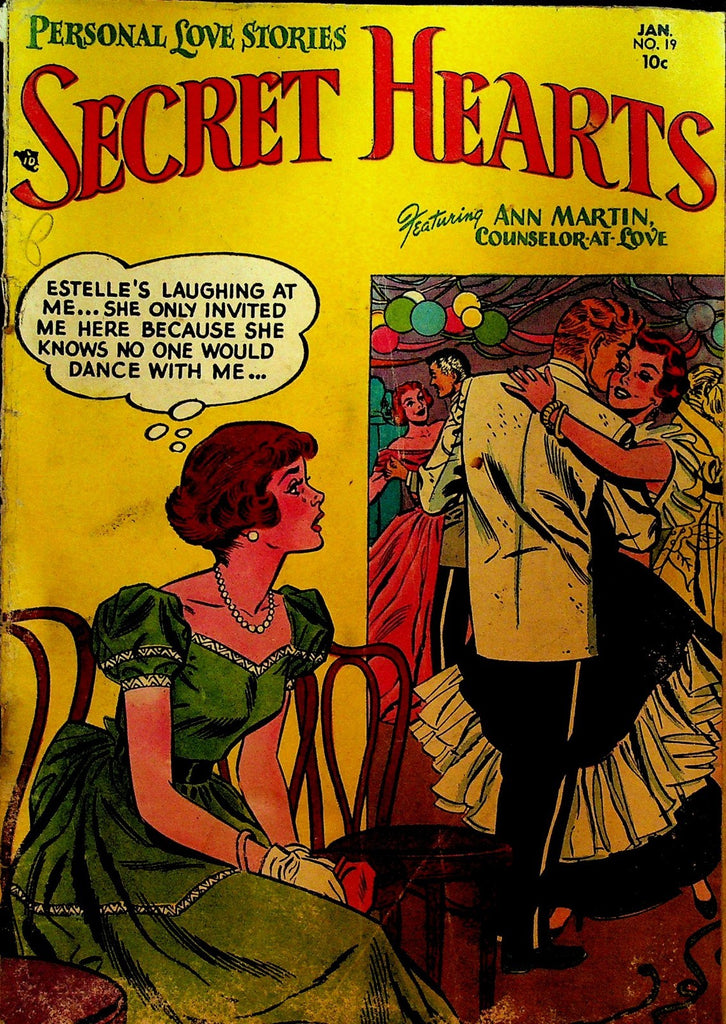 Secret Hearts 19 DC Comics 1953 Golden Age Romance Comic0