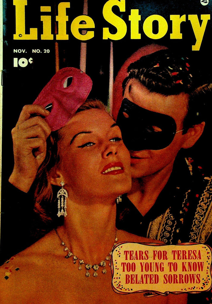 Life Story 20 Fawcett 1950 Golden Age Romance Comic0
