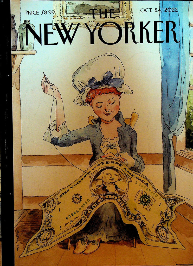 New Yorker Magazine October 24 2022 LIV Golf Guo Wengui Barry Blitt0