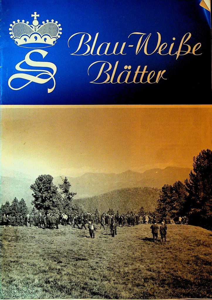 Blau Weibe Blatter Magazine January 1973 Paula Grogger0