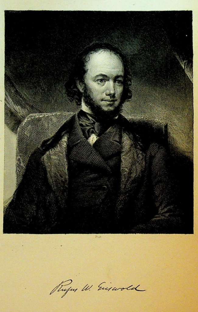 Rufus W. Griswold American Author Print 1800s0