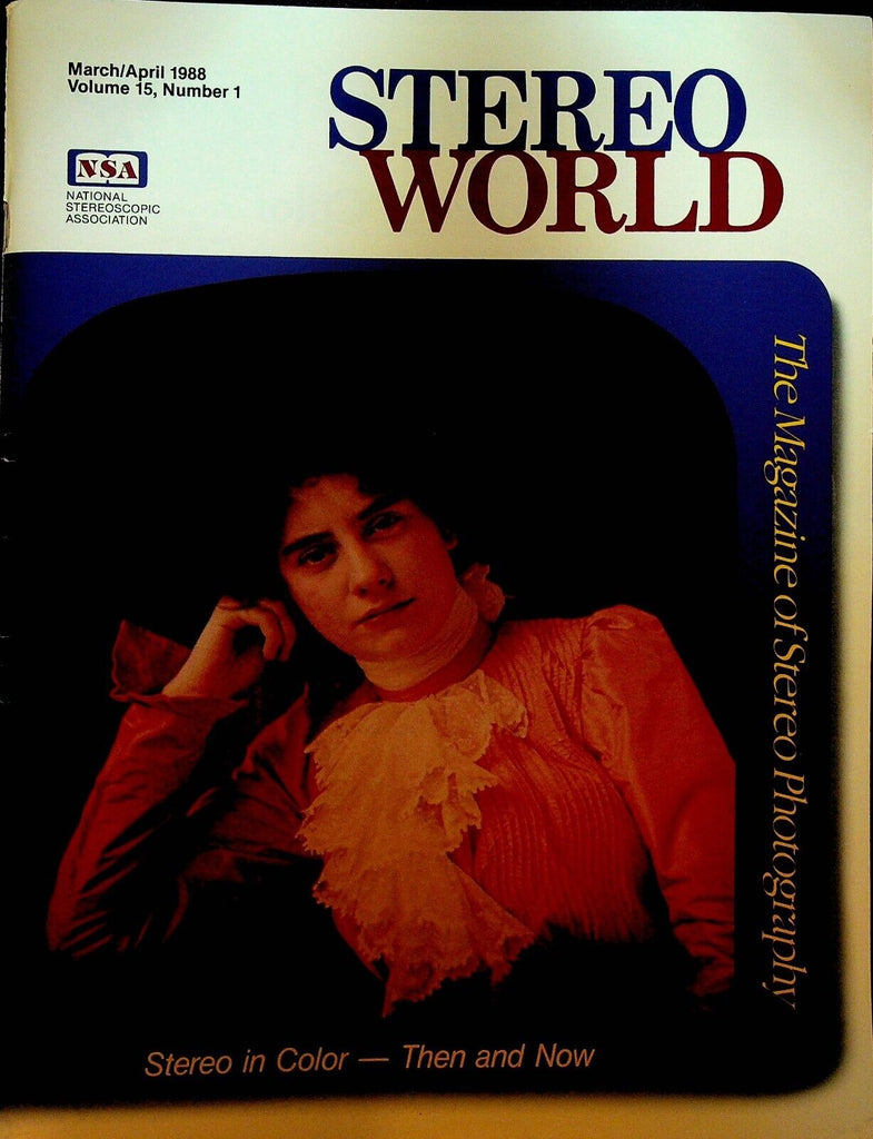 Stereo World Magazine of Photography March 1988 Ives Kromskop