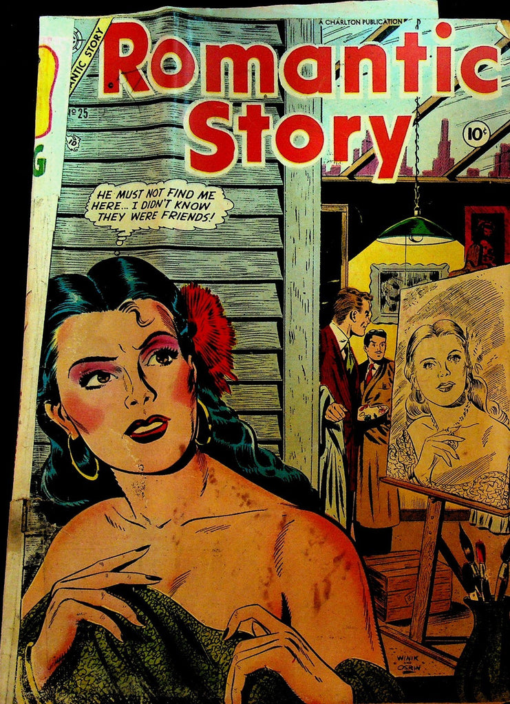 Romantic Story 25 Charlton 1954 Golden Age Romance Comic0