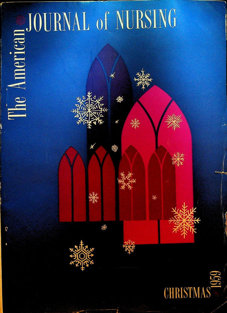 American Journal of Nursing Magazine December 1959 Chemotherapy Tuberculosis0