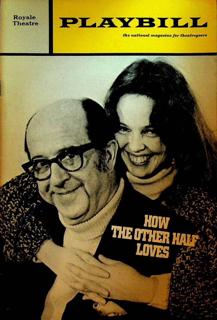 How the Other Half Lives Playbill March 1971 Phil Silvers Sandy Dennis0