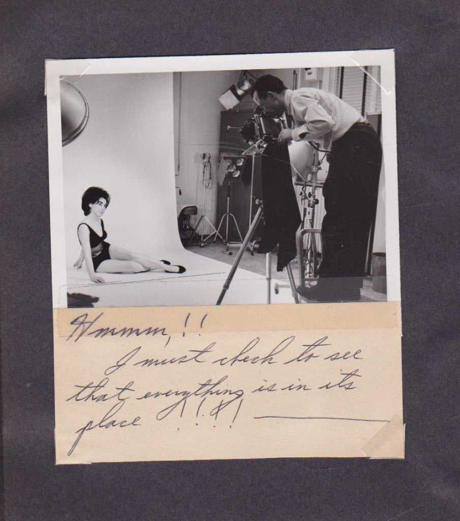 General Electric 1967 GE Schenectady News Photo Album Elizabeth Taylor0