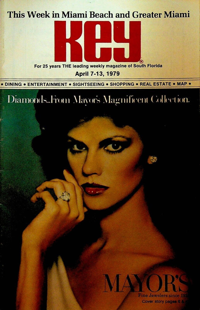 Key This Week in Miami Beach & Greater Miami April 7 1979 Tourist Information