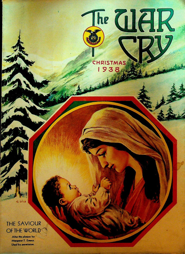 The War Cry Magazine Christmas 1938 Salvation Army The Savior of the World0