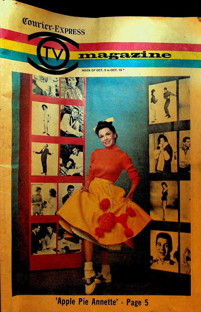 Buffalo Courier Express TV Magazine October 9 1977 Annette Funicello0