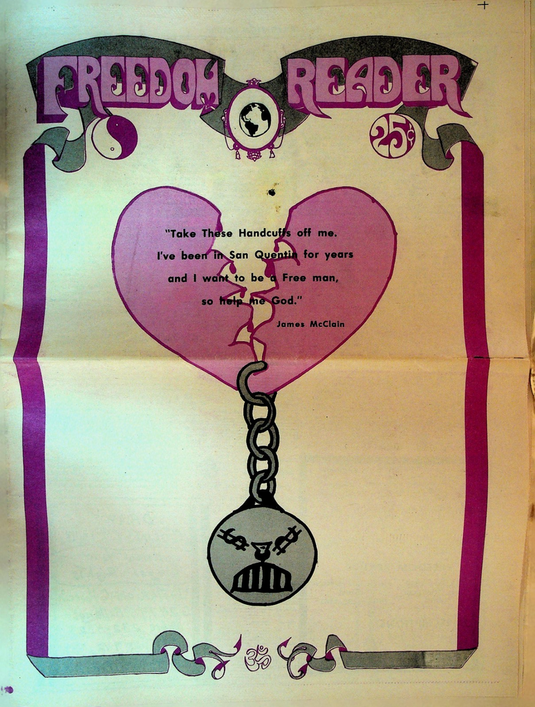Freedom Reader #4 1971 Angela Davis Soledad Brothers Keith Stillwagon Attica0