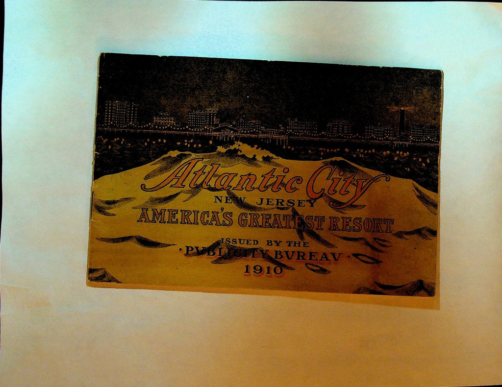 Atlantic City New Jersey America's Greatest Resort Booklet 19100