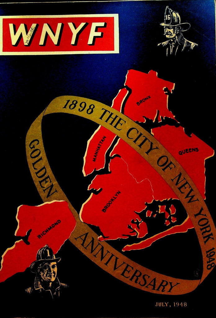 WNYF With New York Firefighters Magazine July 1948 Mary Lavelle0