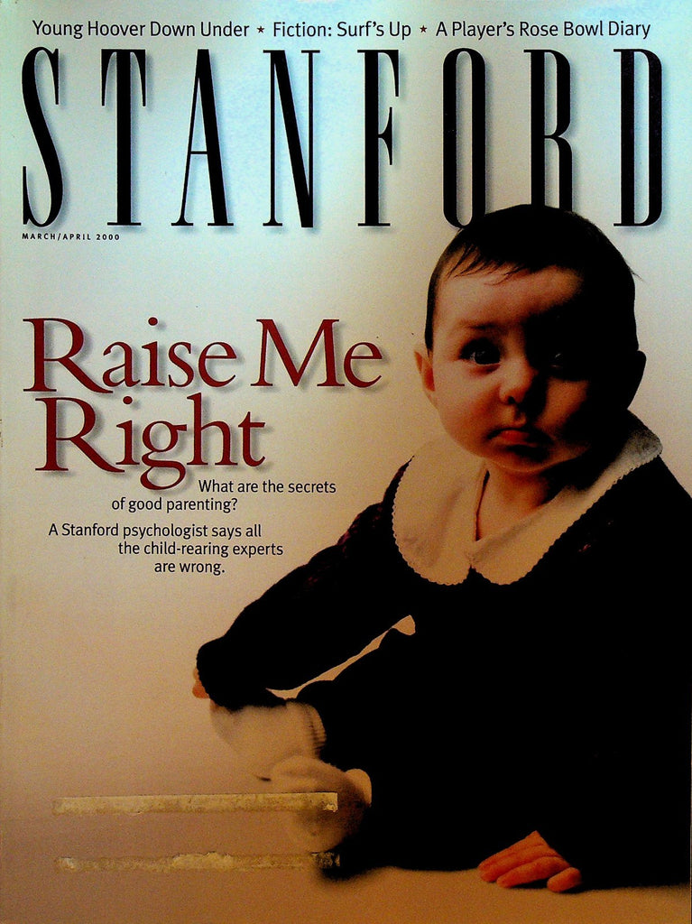 Stanford Magazine March 2000 Herbert Hoover Cory Booker Jessica Mendoza0