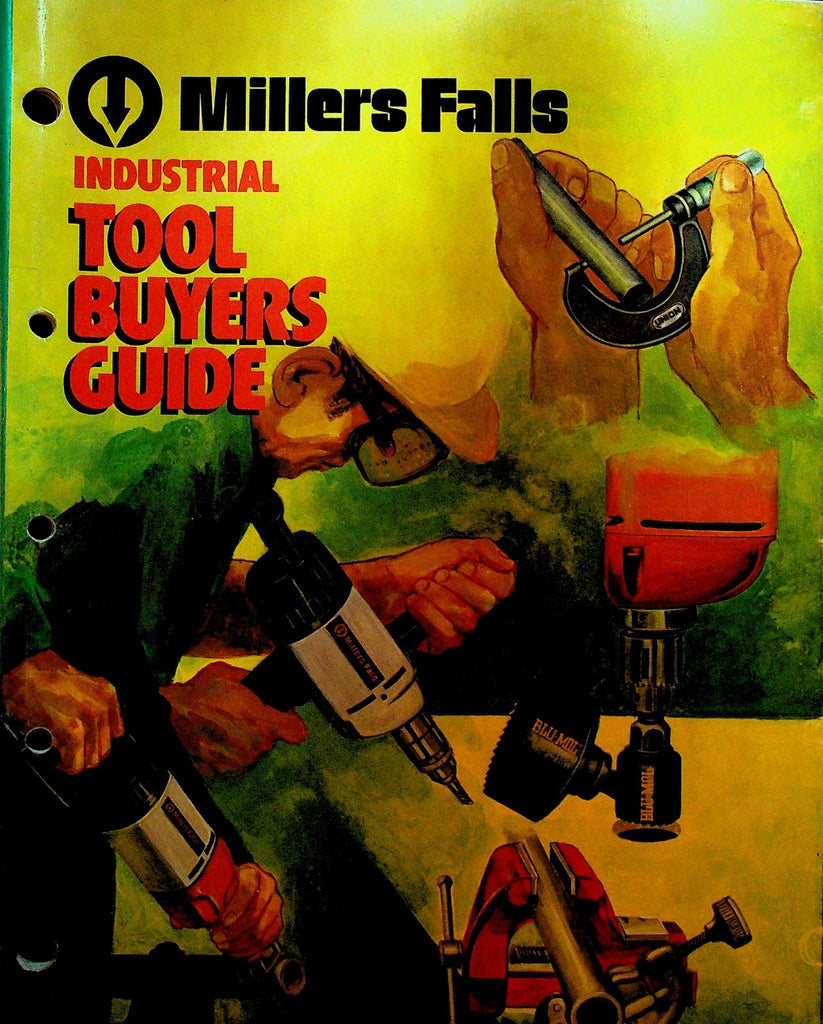 Millers Falls Industrial Tool Buyers Guide 1974 Sanders Saws Axes0