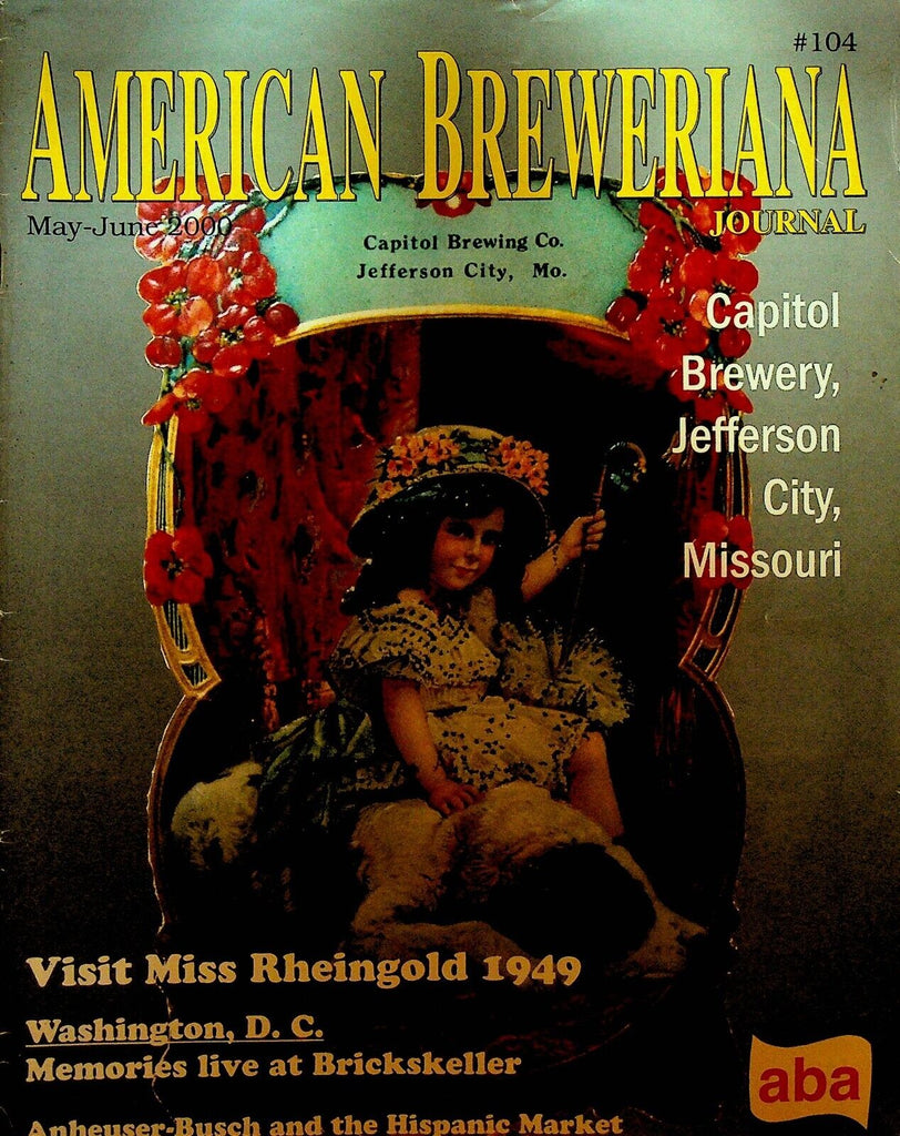 American Breweriana Magazine 104 May 2000 Miss Rheingold Amheuser Busch