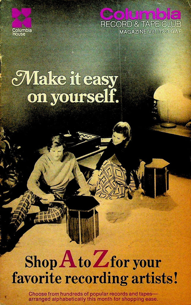 Columbia House Record Club Magazine 1973 73-3 The Who Neil Young Roy Acuff0