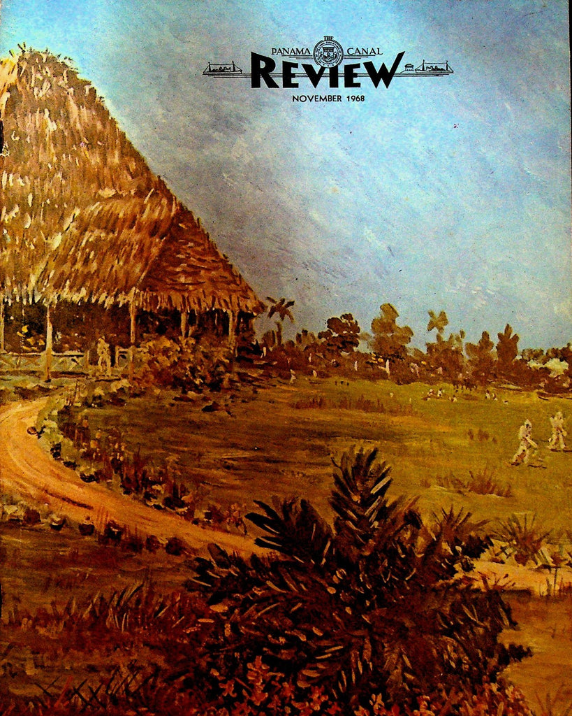 Panama Canal Review Magazine November 1968 Golf Club Boat Builders0