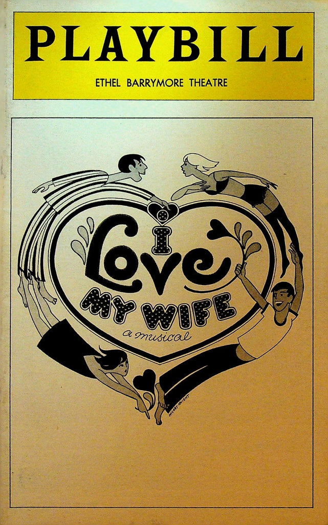I Love My Wife Playbill July 1978 Tom Wopat Virginia Sandifur Ilene Graff0