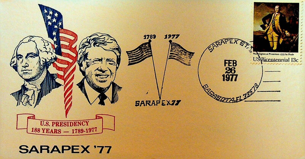 188 Years of the US Presidency Cover 1977 Jimmy Carter George Washington