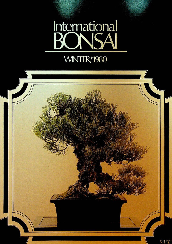 International Bonsai Magazine Winter 1980 Nishiki Black Pine Bristlecone Pine