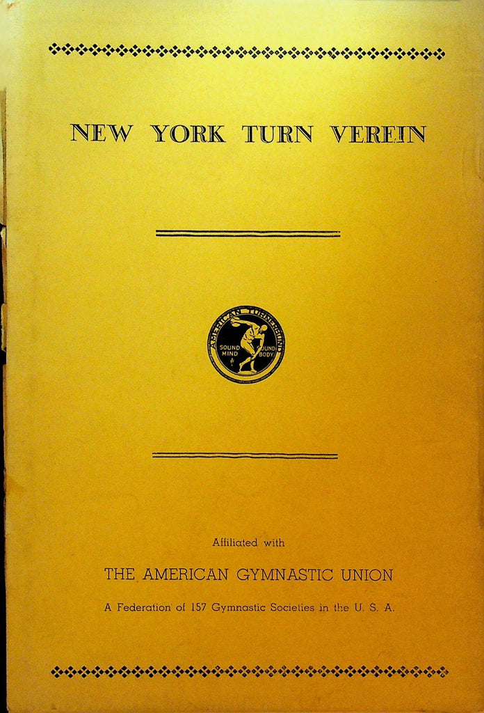New York Turn Verein Minstrel Revue & Dance Program 1935 New York City0