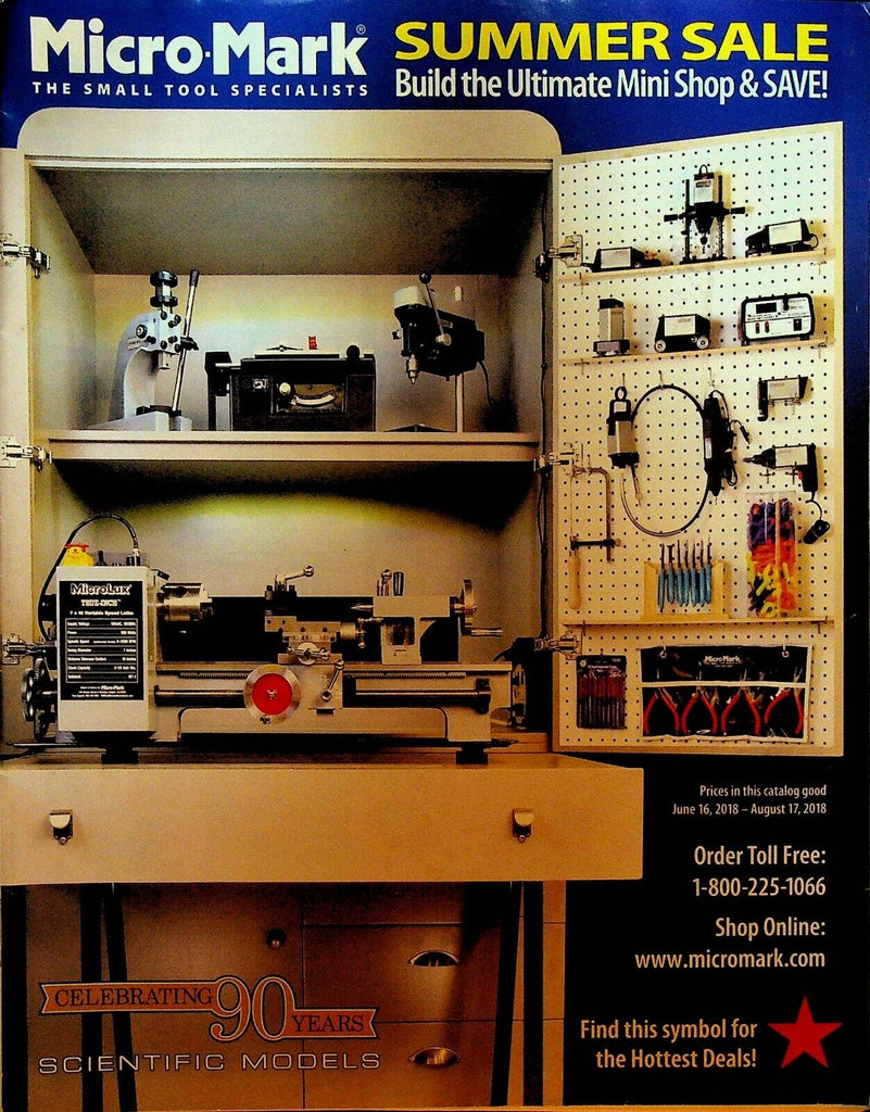 Micro Mark Summer Scale Catalog 2018 Small Tools