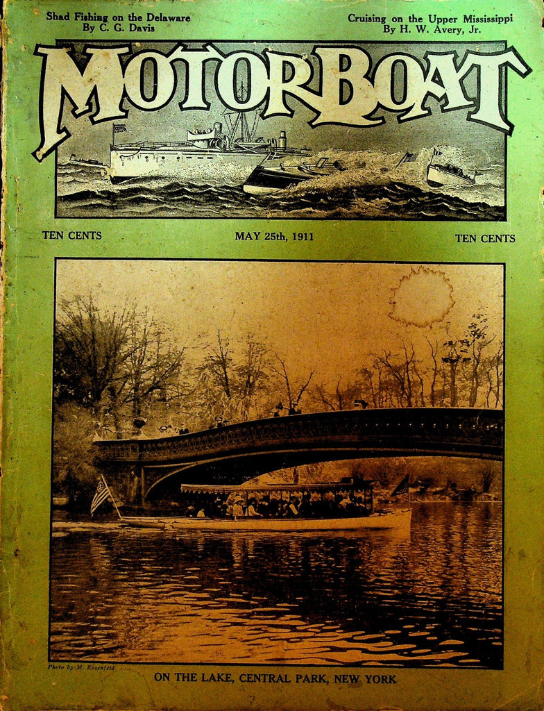 Motorboat Magazine May 25 1911 Upper Mississippi Cruising Dubuque Regatta0