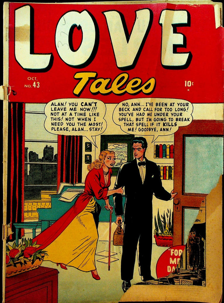 Love Tales 43 Zenith Publishing 1950 Golden Age Romance Comic0
