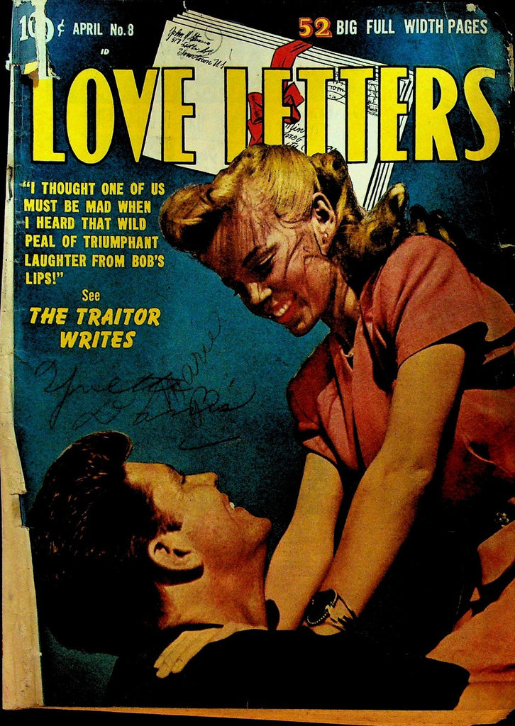Love Letters 8 Quality Comics 1951 Golden Age Romance Comic0